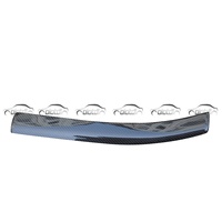 Accessoires intérieurs de voiture, acier inoxydable époxy poli haute brillance, noir carbone, décoration pour E46 M3 2D 2 portes gauche