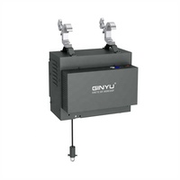 Motor DMX liso de elevación de 30m, sistema de iluminación cinética de posicionamiento de alta precisión, luces led coloridas para conciertos