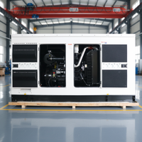 Groupe électrogène diesel silencieux à châssis ouvert de 180 kW, 200 kW, 220 kW, 240 kW pour certification CE, idéal pour l'extérieur – Vente directe fabricant