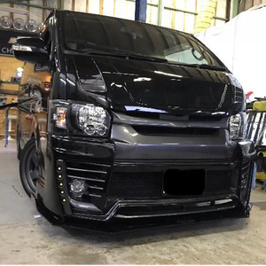Hiace – pare-chocs avant avec lèvre, carénage inférieur Seige pour Hiace KDH200 2014-18, carrosserie large - Product Image 2