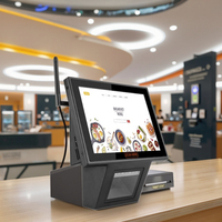 Nouvelle mode Vérificateur de prix de supermarché de caisse enregistreuse tout-en-un en plastique de 8 pouces avec scanner