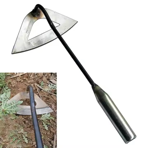 <span class=keywords><strong>Houe</strong></span> triangulaire industrielle pour l'entretien des plantes de jardin, le creusement agricole, la culture des légumes, le désherbage, et la désherbeuse <span class=keywords><strong>manuelle</strong></span> à étrier, personnalisable OEM - Product Image 2