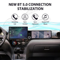 Layar Sentuh Android Baoshang 13.1+12.3 untuk Toyota RAV4 2003-2005, Pemutar Video, Radio, GPS Navigasi, Layar Radio Mobil
