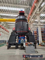 Broyeur à rouleaux vertical pour poudre de cendres volcaniques série HLM pour usine de poudre