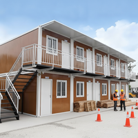 2026 Chine Kit de conteneur maritime préfabriqué modulaire portable de 20 et 40 pieds, structure en acier, pour bureau, maison ou habitation, livré en kit