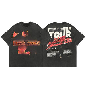 เสื้อยืด Hell T-shirt Star แบรนด์เสื้อผ้าคุณภาพสูง ผลิตตามสั่ง ผ้าฝ้าย 100% ทรงโอเวอร์ไซส์ สไตล์วินเทจ พิมพ์ลายกราฟิกสำหรับผู้ชาย - Product Image 4