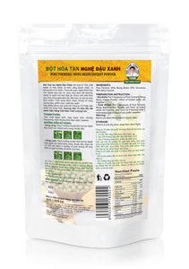 Cúrcuma Pura de Vietnam y Frijoles Mung en Polvo Instantáneo 200g/Bolsa, Saludable, de Alta Calidad, Producto Natural, Extracto de Plantas - Product Image 5