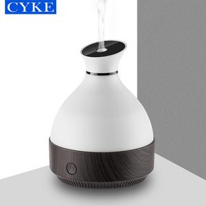 CYKE-difusor de Aroma eléctrico, humidificador de aceites esenciales de grano de madera, lámpara de ambiente marrón oscuro, difusor de Aroma de diseñador 812 - Product Image 5