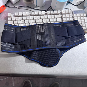 Medical lumbar <b>support</b> <b>belt</b> for lumbar disc herniation, lumbar muscle strain, <b>lower</b> <b>back</b> pain, backache, suitable for both men - Product Image 2