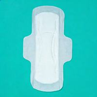 Serviettes hygiéniques en coton biologique à surface douce, serviettes hygiéniques jetables, support OEM