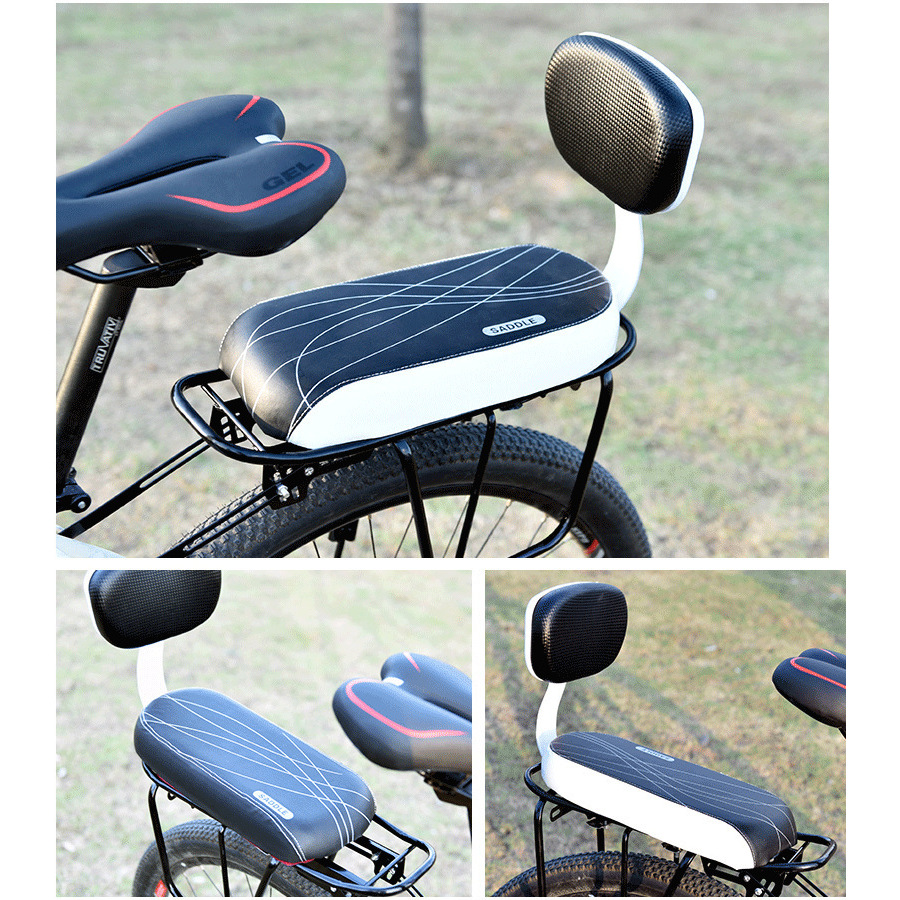 Black and white seat