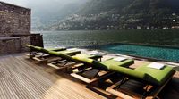 Vente directe d'usine meubles de Patio extérieur, piscine réglable côté métal lit Double pont avec housse de canapé 2 places lit de jour extérieur