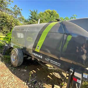 Pompe à béton montée sur remorque Zoomlion 9018186 à moteur diesel, 186 kW, 93 m³/h, longue portée, équipement de construction - Product Image 1