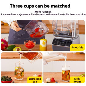 Robot culinaire multifonctionnel électrique pour cuisine, mixeur commercial robuste pour <span class=keywords><strong>jus</strong></span> <span class=keywords><strong>de</strong></span> fruits frais <span class=keywords><strong>et</strong></span> smoothies - Product Image 6