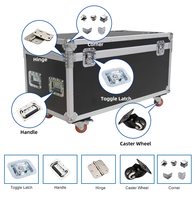 Boîte de service pour boissons isolées, équipement industriel, boîte à outils, loquet de tirage, acier inoxydable, capot flexible, loquet à bascule