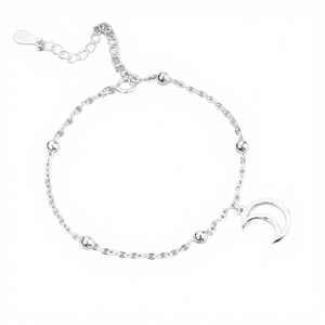 สินค้ามาใหม่ ขายดี สร้อยข้อมือเงินแท้รูปดาว สำหรับงานแต่งงาน ของขวัญสำหรับผู้หญิง - Product Image 4