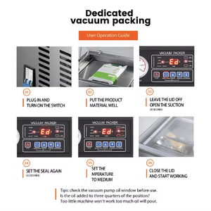 DZ-300/F Single Chamber Electric Automatic <b>Vacuum</b> Sealer Machine Bearing 380V-Easy Operate Food Meat Fruit Paper Glass 1 Year - Product Image 3