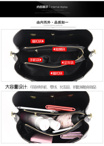 Nouveau sac fourre-tout tendance en cuir PU pour femme, sac à bandoulière messager à la mode - Product Image 6