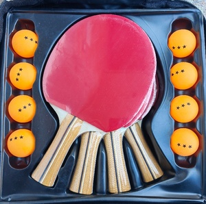 Juego <span class=keywords><strong>de</strong></span> Palas <span class=keywords><strong>de</strong></span> <span class=keywords><strong>Ping</strong></span> <span class=keywords><strong>Pong</strong></span> del Fabricante, Juego <span class=keywords><strong>de</strong></span> Raquetas <span class=keywords><strong>de</strong></span> <span class=keywords><strong>Ping</strong></span> <span class=keywords><strong>Pong</strong></span>, Pelotas <span class=keywords><strong>de</strong></span> <span class=keywords><strong>Ping</strong></span> <span class=keywords><strong>Pong</strong></span> para 4 Jugadores, Entrenamiento <span class=keywords><strong>de</strong></span> Estudiantes, Juego <span class=keywords><strong>de</strong></span> Raquetas <span class=keywords><strong>de</strong></span> Tenis <span class=keywords><strong>de</strong></span> <span class=keywords><strong>Mesa</strong></span> - Product Image 1