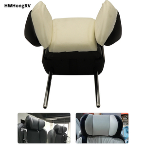 Cuscino Poggiatesta Auto VIP con Due Supporti per le Orecchie, Regolabile, per Dormire in Sicurezza, per Sedili di Camper/Minibus/Bus/Aereo, Universale in Tessuto - Product Image 4