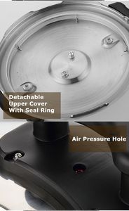 2022 plus récent 17L autocuiseur électrique réchauffeur de <span class=keywords><strong>riz</strong></span> multifonctionnel intelligent Programmable en acier inoxydable US accessoire ménager - Product Image 3