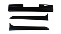 Ensemble complet de 10 pièces pour Mitsubishi L200 Triton 2019 2020 2021 Offroad 4x4, kit de carrosserie noir, accessoires extérieurs