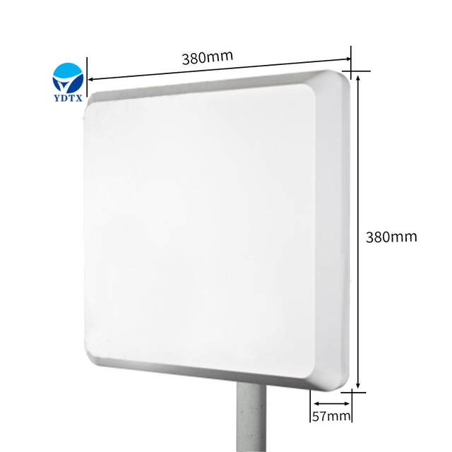 868MHZ 915MHZ RFID Flat Panel Antenna Outdoor High-gain IoT UHF Directional Antenna 12dBi Vertical 50 Ohm