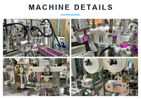 Machine d'impression par transfert thermique à plateau tournant automatique pour bouchons et couvercles cosmétiques, double station, pression réglable SX-201