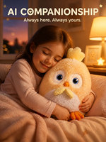 Jouets en peluche poulet mignons et intelligents à conversation IA, robots jouets qui accompagnent les conversations des enfants - Vente chaude