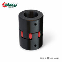 Coupleur élastomère à vis de réglage de précision en acier allié, Red Spider, sans jeu, compensation de désalignement pour moteur pas à pas et servo CNC