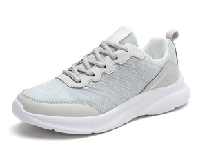 Baskets décontractées sportives et légères pour femmes, avec design en maille respirante et éclairée, chaussures de marche flexibles, tendance mode hiver - Product Image 3