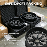 JJSEES Jantes en alliage forgé monobloc, direct usine, jantes personnalisées pour le marché secondaire, 5x112 5x114.3 5x120, 17-24 pouces pour berlines et SUV de luxe