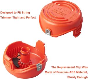 SF-080 <span class=keywords><strong>Trimmer</strong></span> CuộN DIY lớp cap bao gồm cho màu đen Decker Weed ăn công nghiệp cắt 90583594 phần tương thích - Product Image 4