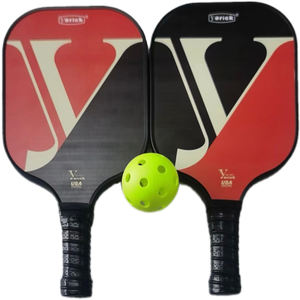 Raquette de pique personnalisée haute performance Raquette de tennis de table rembourrée en nid d'abeille en Fiber de carbone Pp - Product Image 4