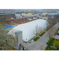 Usine en gros grand air soutenu PVDF Tennis Football Sports air dôme terrains gonflables à vendre