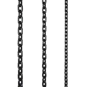 6mm 8mm 10mm fumé G80 chaîne de levage en acier allié structure de chaîne de roue d'entraînement - Product Image 6