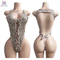 ELITES Nouvelle tenue de danseuse exotique une pièce, lingerie sexy pour femmes