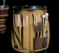 Sac de baguettes imperméable avec logo personnalisé Sac de rangement portable pour baguettes Sac de baguettes en toile professionnel