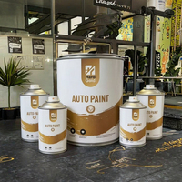 Peinture pour véhicules électriques écologique, revêtement liquide acrylique bicomposant pour meubles et bateaux, application par pulvérisation, vente en gros