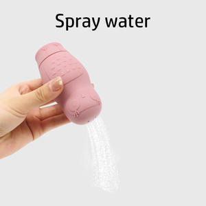 Forma de búho <span class=keywords><strong>Squirt</strong></span> Baby Bath Toys Silicona Cute Floating Water Toys Bathtime Sensory Play Set Regalo divertido para niños pequeños - Product Image 3