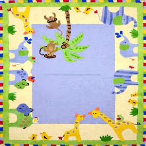 Luxurious Tufted Wool Rug <b>Novelty</b> Jungle/Animal Pattern Eco-Friendly Pet-Friendly Washable Latex Backing Large Living Room - Product Image 2
