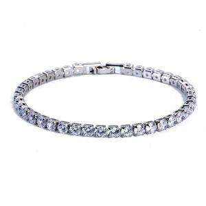 Elegante <span class=keywords><strong>Bracciale</strong></span> Sottile da Donna per Matrimonio, <span class=keywords><strong>Quarzo</strong></span> <span class=keywords><strong>Rosa</strong></span>, Cristallo Austriaco, Zirconia Cubica AAA, <span class=keywords><strong>Bracciale</strong></span> Tennis - Product Image 4