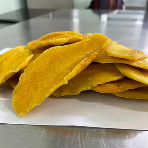 Mangues séchées en tranches, faible teneur en sucre, texture douce et moelleuse, collation de fruits bio, paquet en vrac, sachet refermable sous vide, préservées dans l'eau - Product Image 1