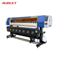 Impresora Ecosolvente Audley de 1.6m, 1.8m y 3.2m con Cabezal XP600 3200, Plotter para Impresión de Vinilo, Lona Flexible, Póster y Papel Tapiz, Modelos L3118/L3119