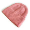Bonnet tricoté à revers pour enfants, style coréen, couleur unie, personnalisé, pour l'hiver - Product Image 6