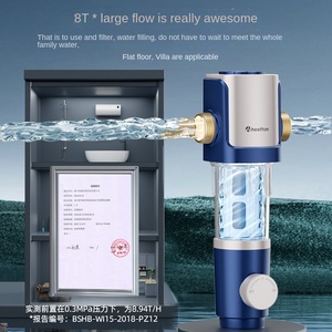 Wheelton trước lốc xoáy rửa ngược toàn bộ nhà Hệ thống lọc nước 8t Hướng dẫn sử dụng chống cháy nổ Lọc p0038max hộ gia đình nâng cấp - Product Image 3