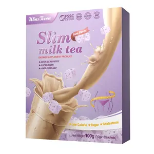 Winstown Wholesale Healthy Milk Tea Health Supplement Diet Cha Detox Slimming Milk Tea Weight Loss , No Side Effect