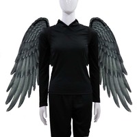 Ailes d'ange pour déguisement de fée, décoration de cosplay, fête, spectacle de samba, défilé de Noël, bar, carnaval, maquillage, grandes tailles adulte et enfant