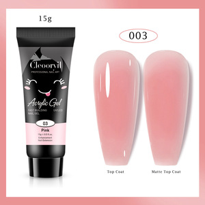 Gel <span class=keywords><strong>de</strong></span> extensión <span class=keywords><strong>de</strong></span> <span class=keywords><strong>uñas</strong></span> <span class=keywords><strong>de</strong></span> Color desnudo <span class=keywords><strong>de</strong></span> 15ml, rosa, blanco, claro, desnudo, Gel <span class=keywords><strong>de</strong></span> construcción rápida, <span class=keywords><strong>esmalte</strong></span> <span class=keywords><strong>de</strong></span> <span class=keywords><strong>uñas</strong></span> <span class=keywords><strong>de</strong></span> Gel duro UV semipermanente - Product Image 3