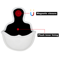Housse de putter de golf OEM en cuir PU avec fermeture magnétique pour hommes/femmes
